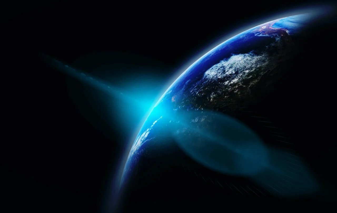 Connected global network visual